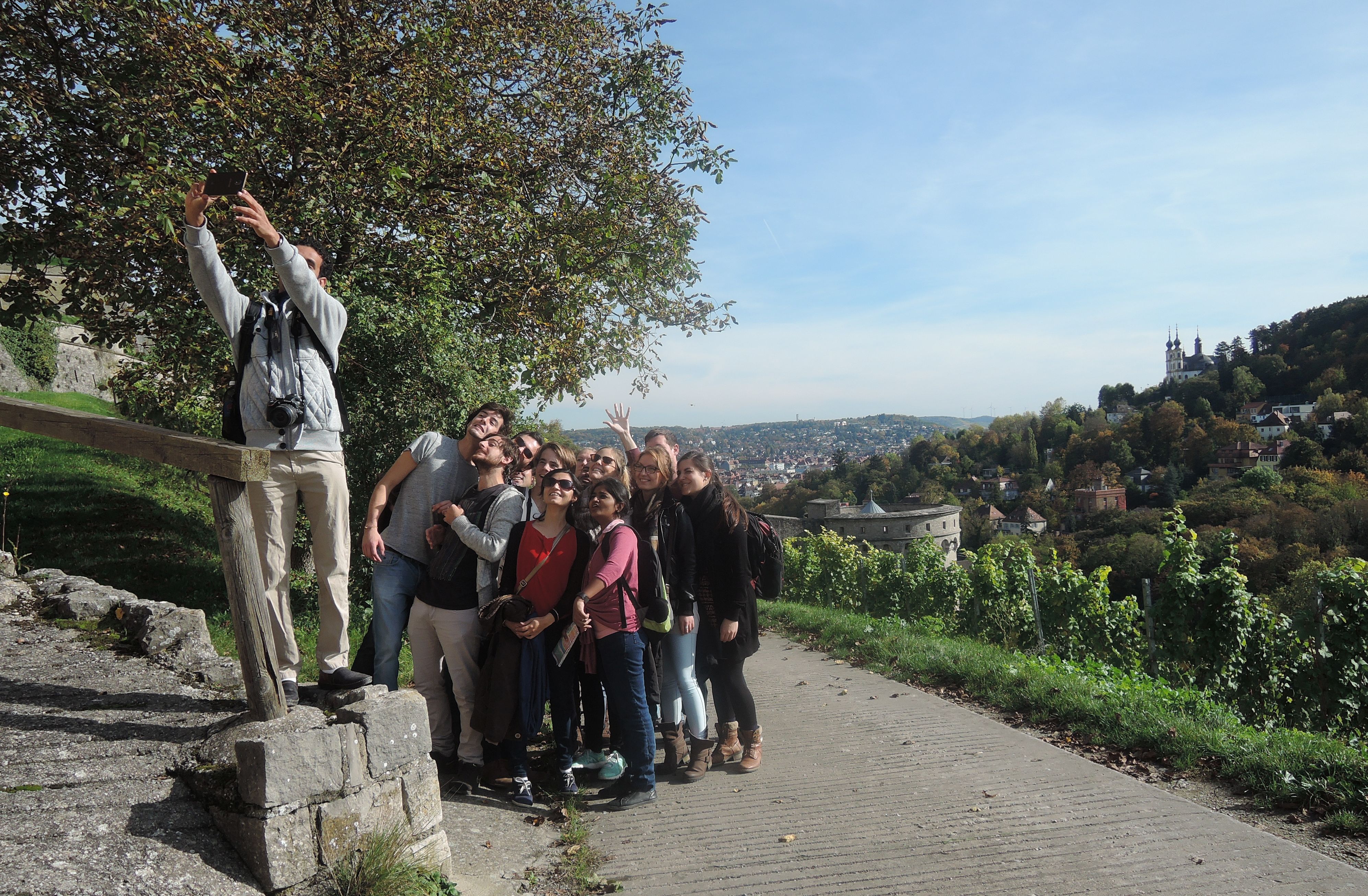 IMLA-selfie fortress Marienberg